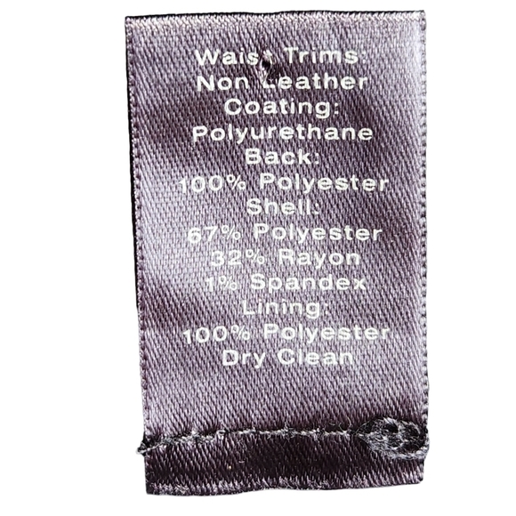 Ann Taylor petite black grey dark academia tweed fully lined Normcore skirt - Picture 2 of 7